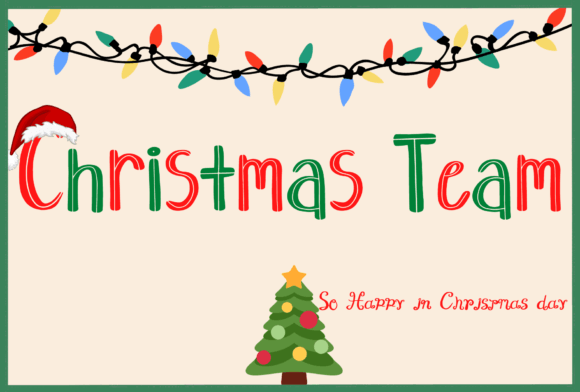 A Font Worth Its Weight in Snow: Christmas Team in Modern Web Design