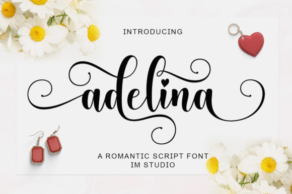Adelina Script: A Handwritten Font for Crafters and Creators