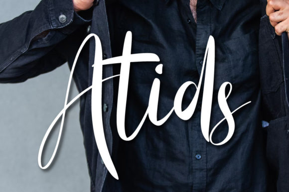 Atids Script: A Handwritten Font for Creative Makers