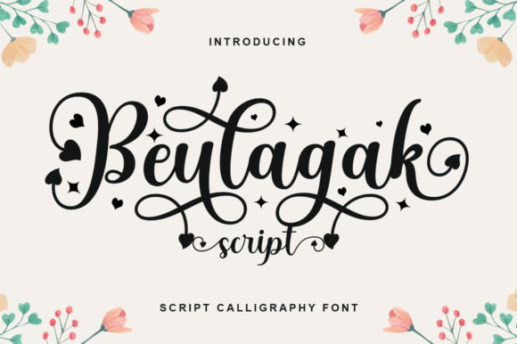 Beulagak Script: A Charming Handwritten Font for Crafters