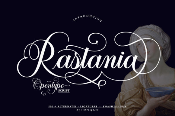 Bring Charm to Your Creations with Rastania Script