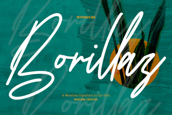 Bring Charm to Your Handmade Creations with Borillaz Script