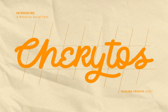 Cherytos Script: A Versatile Font for Creative Branding