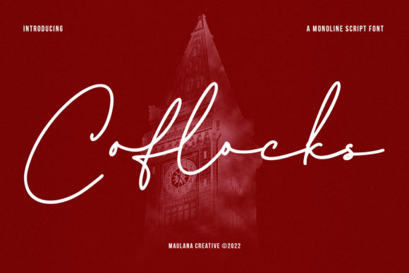 Discover Coflocks Script: A Charming Handwritten Font for Editorial Design