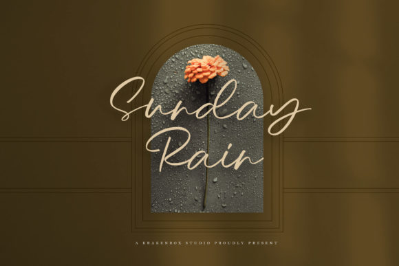 Discover Sunday Rain - Script: A Font for Elegant Design