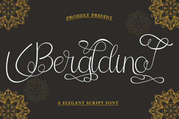 Discover the Charm of Beraldino Script Font