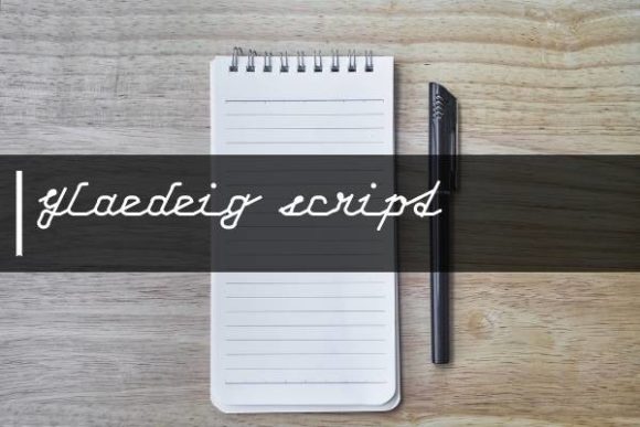Discovering Glaedeig Script: A Font for Modern Elegance