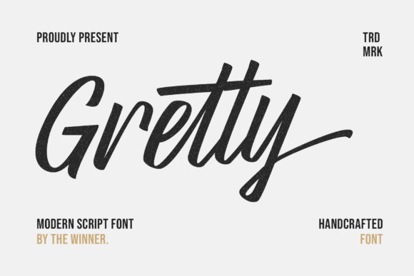 Discovering Gretty Script: A Font for Elegant Design