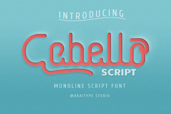 Elevate Your Editorial Design with Cabello Script