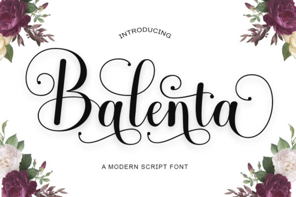 Enhance Your Brand with Balenta Script Font