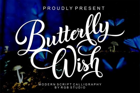 Enhance Your Brand with Butterfly Wish Font
