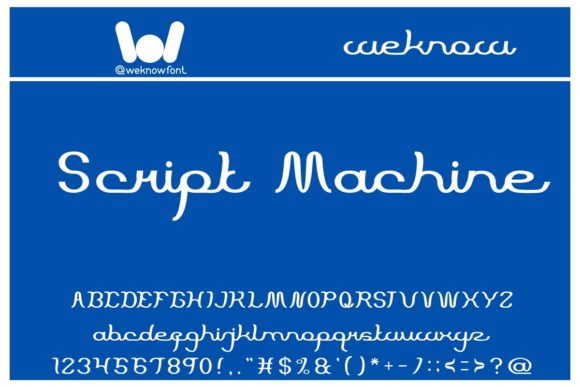 Enhance Your Brand with Script Machine: A Stylish Font