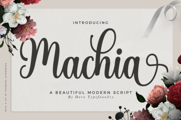 Enhance Your Campaigns with Machia Script Font