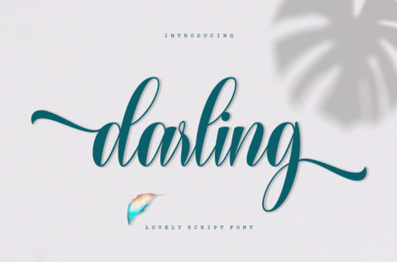Enhance Your Editorial Design with Darling Script Font