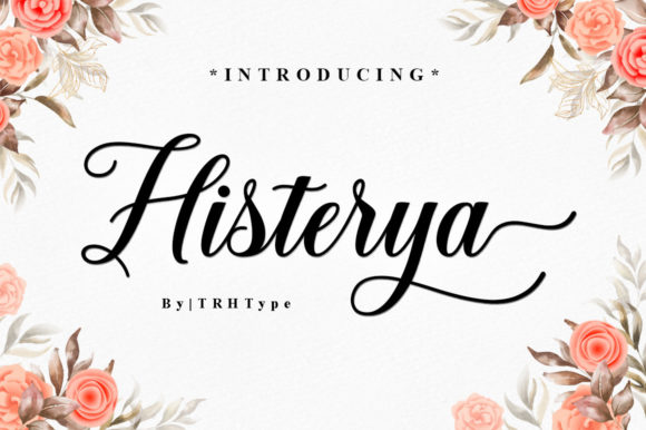 Enhance Your Web Design with Histerya Script Font