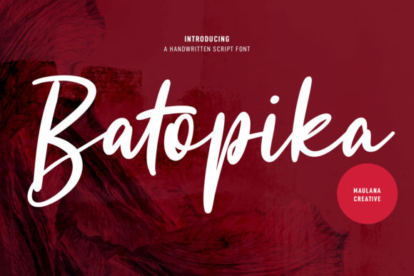 Enhancing Your Publication with Batopika Script Font