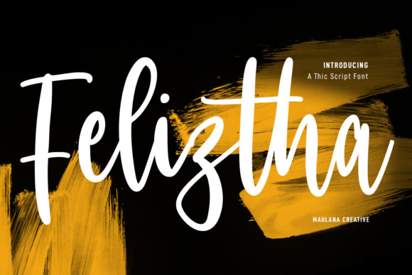 Feliztha Script: A Charming Addition to Your Design Toolkit