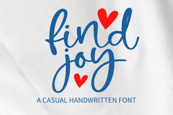 Find Joy: A Handwritten Font for Your Brand's Visual Spark