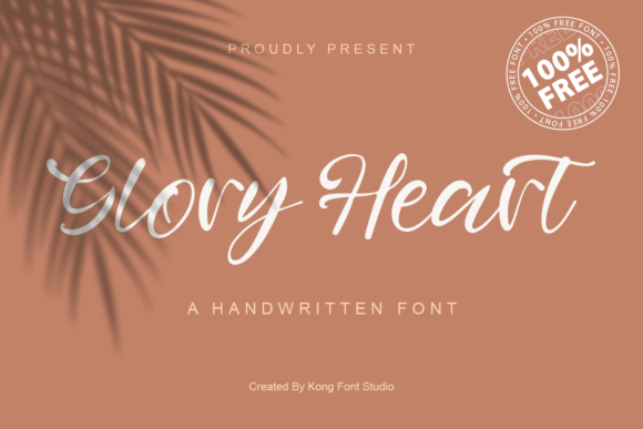 Glory Heart: A Font That Brings Playful Clarity to Campaign Design