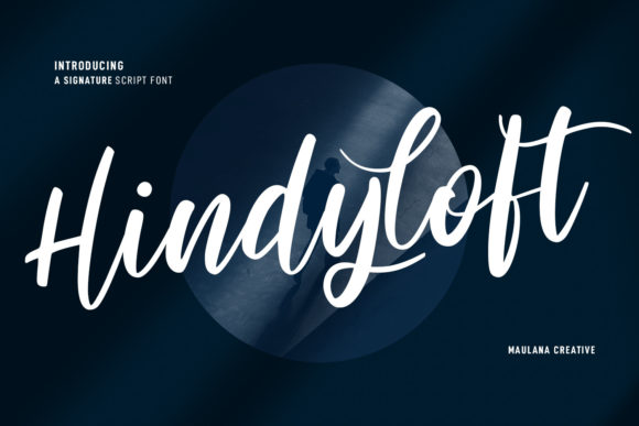 Hindyloft Signature Script: A Delicate and Elegant Typeface for Web Design