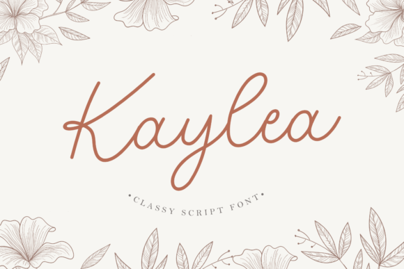 Kaylea Script: A Timeless Handwritten Font for Elegant Publishing