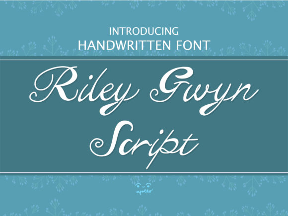 Riley Gwyn Script: A Handwritten Font for Editorial Charm